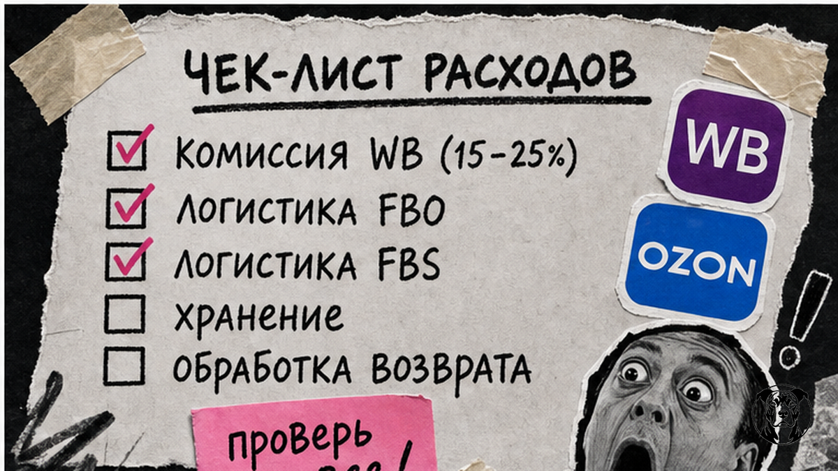 Чеклист расходов платформы: комиссия, логистика FBO/FBS, хранение на WB и Ozon