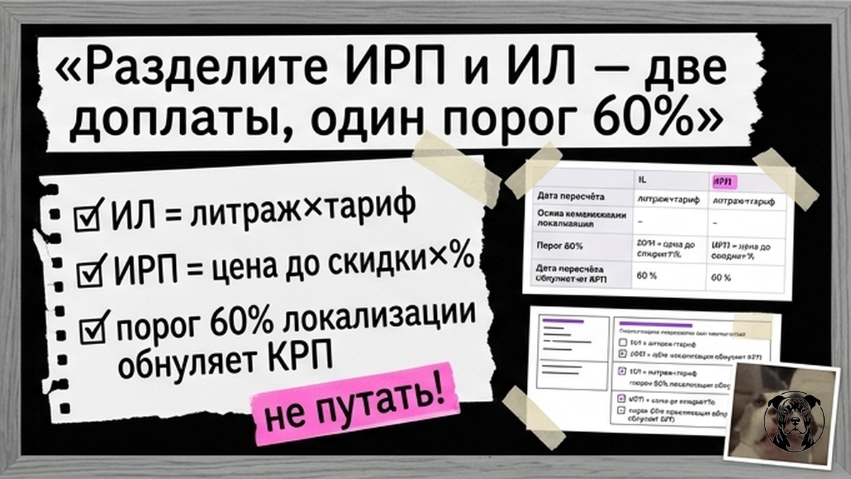 Чеклист: чем отличается ИРП от ИЛ и общий порог 60% локализации