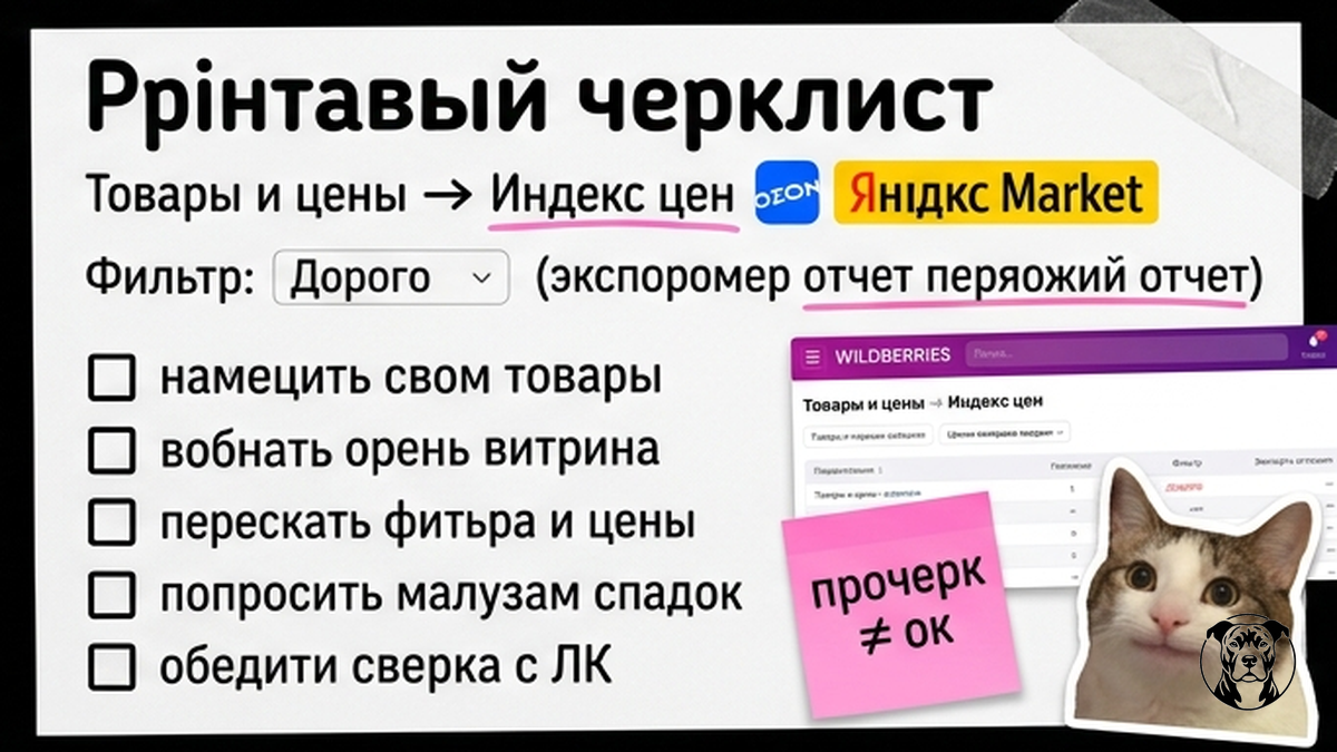 Чеклист: где найти индекс в ЛК WB и выгрузить отчёт по «Дорого»