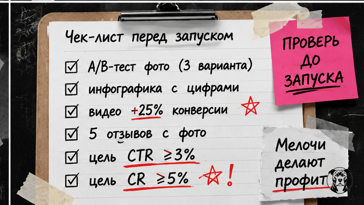 Чеклист оптимизации CTR фото и конверсии карточки на WB и Ozon